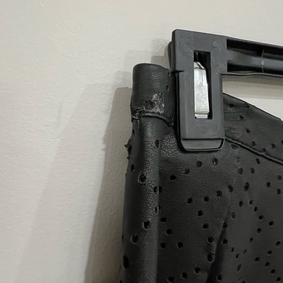 Faux Leather Jessica Simpson Mini Skirt - Picture 5 of 5